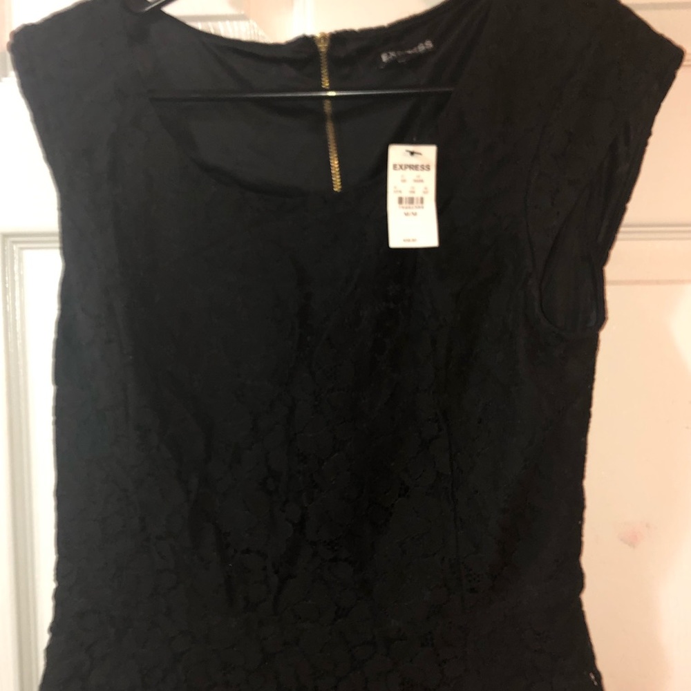 EXPRESS black blouse